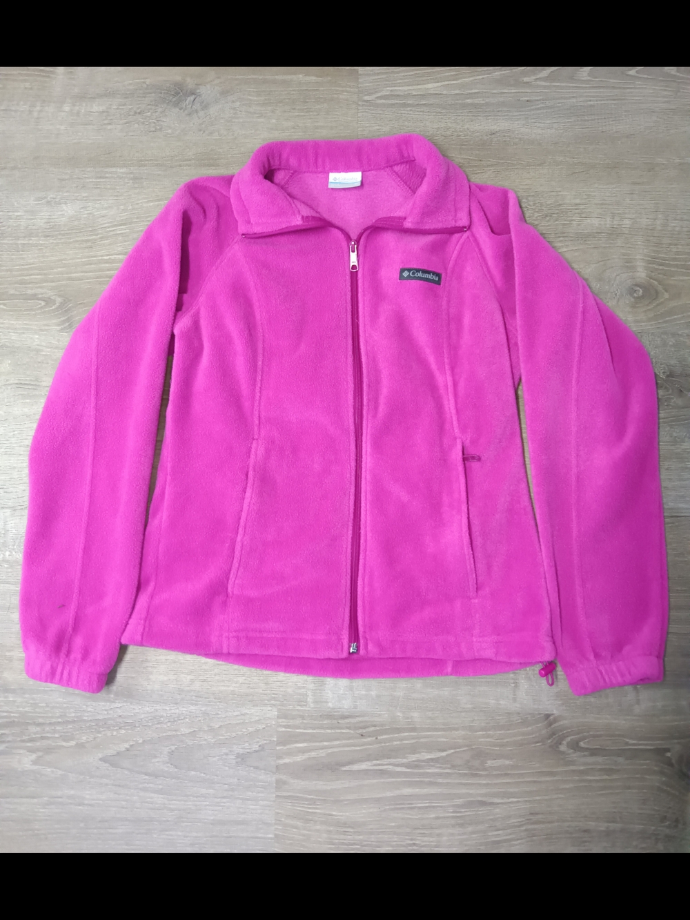 Columbia Women's Bright Pink Full‑Zip Fleece Jacket